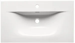 Szafka pod umywalkę ADEL WHITE 82 80cm biała z ryflowanymi frontami I sklep meblowy MIRAT. styl LOFT, RYFLOWANY, SKANDYNAWSKI