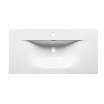 Szafka pod umywalkę LUXOR BLACK 82-90-2S 90cm dąb olejowany/czarna designerska I sklep meblowy MIRAT. styl GLAMOUR kolekcja LUXOR