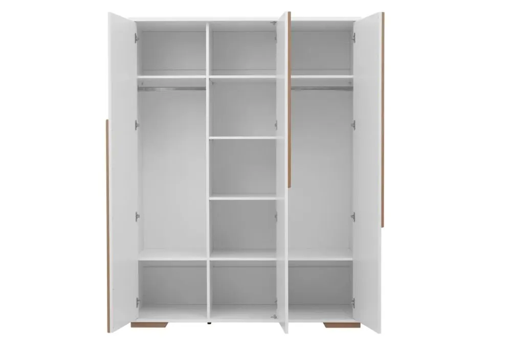 Szafa SNAP trzydrzwiowa polskiej produkcji PINIO | MIRAT. styl SKANDYNAWSKI kolekcja SNAP