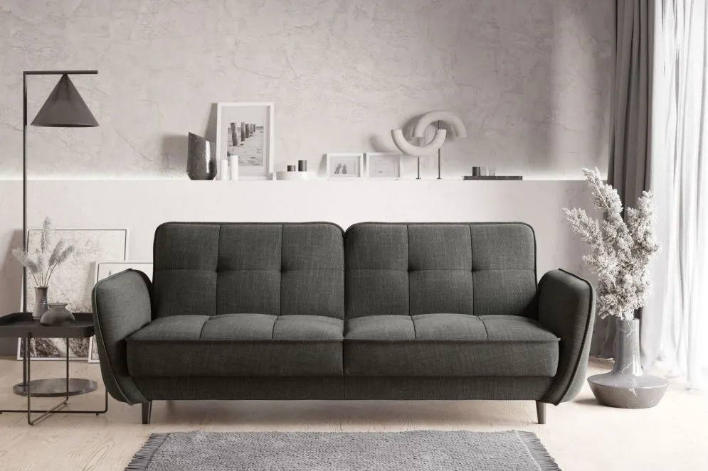 Sofa rozkładana BELLIS ciemnoszara I sklep meblowy MIRAT.