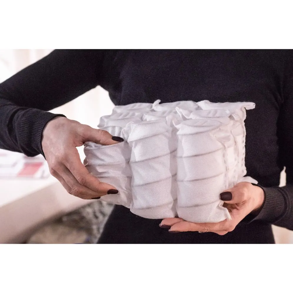 Łóżko młodzieżowe VIVO 2 90x200 jasne szare z tapicerowanym panelem i szufladą I sklep meblowy MIRAT.