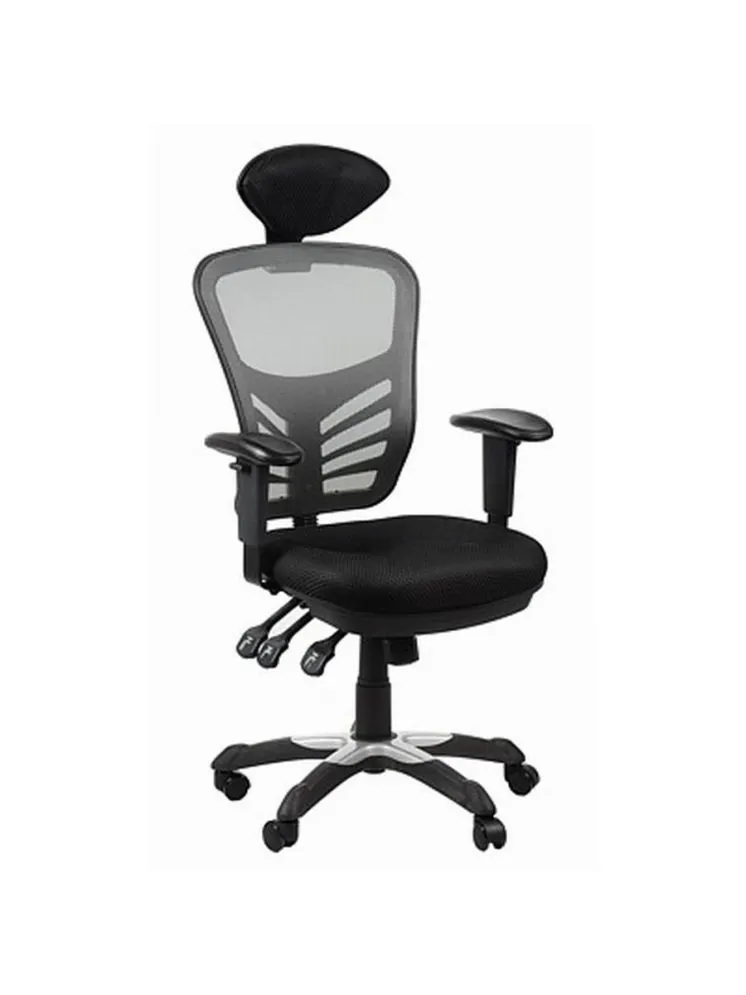 Fotel biurowy SPRINT szary/czarny z systemem synchronicznym | MIRAT.