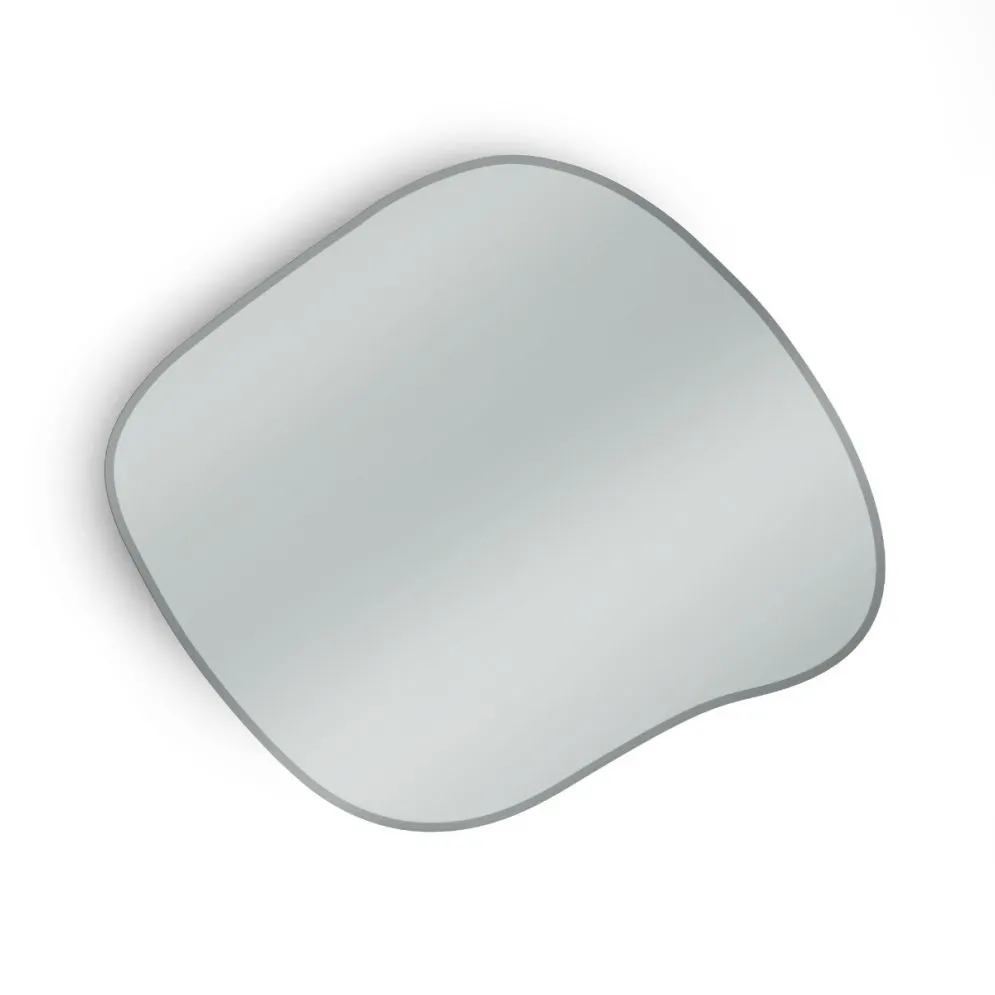 Lustro łazienkowe RUBINO CLOUD III 50 srebrne ozdobne I sklep meblowy MIRAT.