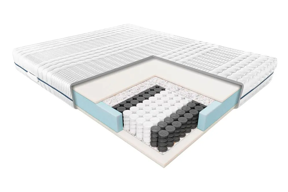 Materac kieszeniowy WENUS 100x200 z 7 strefami twardości | MIRAT.