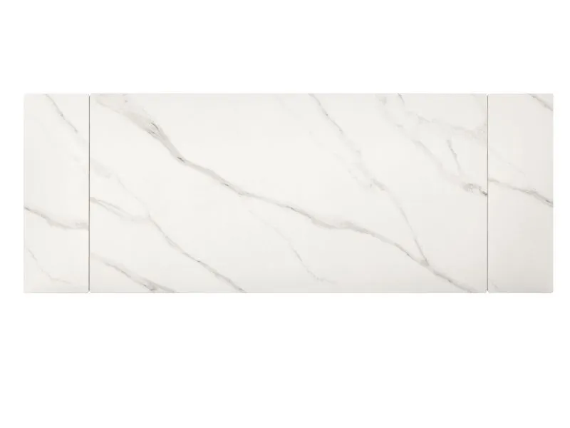 Stół ceramiczny Imperia 160-220 cm biały marmur rozkładany| MIRAT styl LOFT