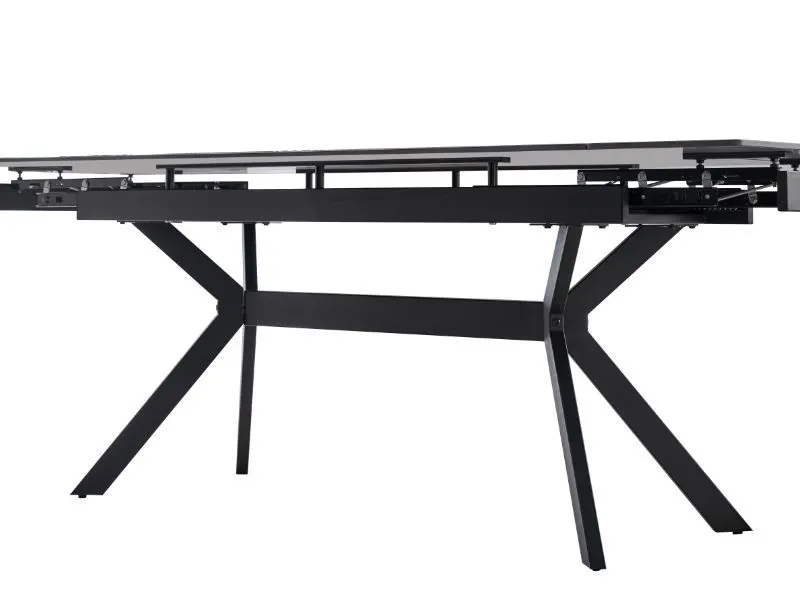 Stół ceramiczny Imperia 160-220 cm biały marmur rozkładany| MIRAT styl LOFT