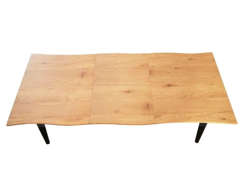 Stół industrialny Fresno 150(210)x90 cm dąb artisan | MIRAT styl LOFT