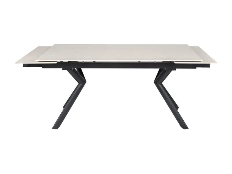 Stół ceramiczny Norton 160(240)x90 cm travertine beż | MIRAT styl LOFT