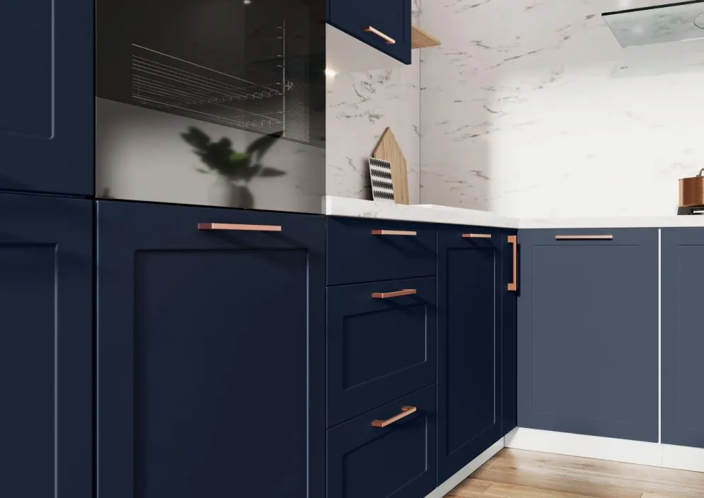 Panel boczny ADELE 108x30,4 granatowy I sklep meblowy MIRAT.