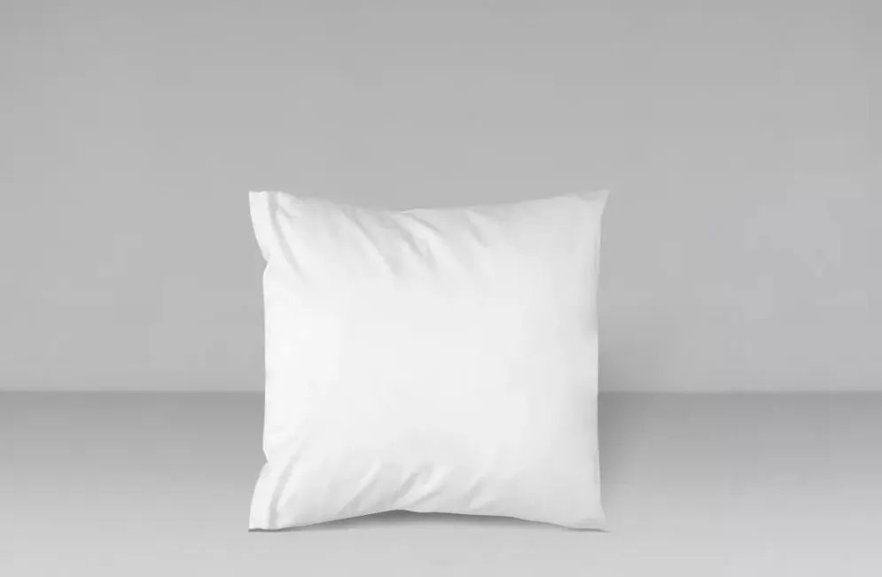 Poszewka Hotelowa Perkal 40x40 biała z zamkiem błyskawicznym bawełniana I sklep meblowy MIRAT.