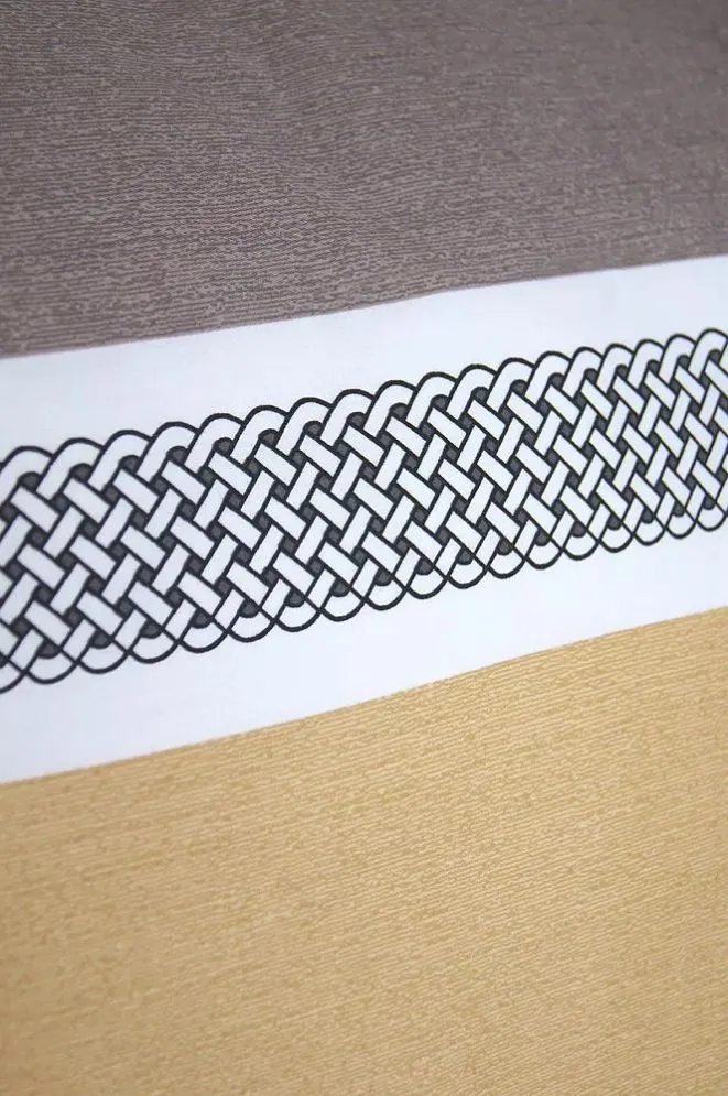 Pościel Satynowa AMBER 160X200 żółta bawełniana I sklep meblowy MIRAT.