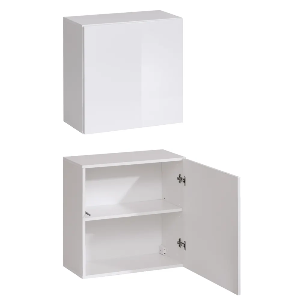 Meblościanka SWITCH MET VI biała w połysku do dowolnej konfiguracji | MIRAT.  kolekcja SWITCH MET