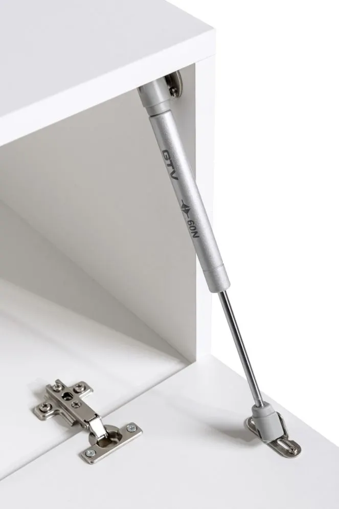 Meblościanka SWITCH LAMEL XI czarna/dąb wotan z ryflowanymi frontami I sklep meblowy MIRAT. styl LOFT, RYFLOWANY kolekcja SWITCH LAMEL