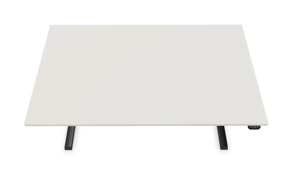 Biurko eCOMO 140x70cm platinum z regulacją do biura I sklep meblowy MIRAT.