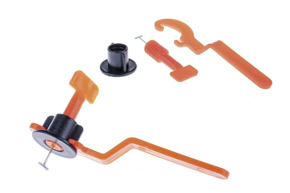 Wielorazowy System Poziomowania Płytek (50 szt. + Klucz)