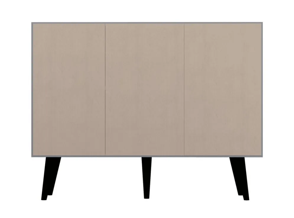 Komoda TORONTO szara z drzwiczkami I sklep meblowy MIRAT. styl SKANDYNAWSKI kolekcja TORONTO