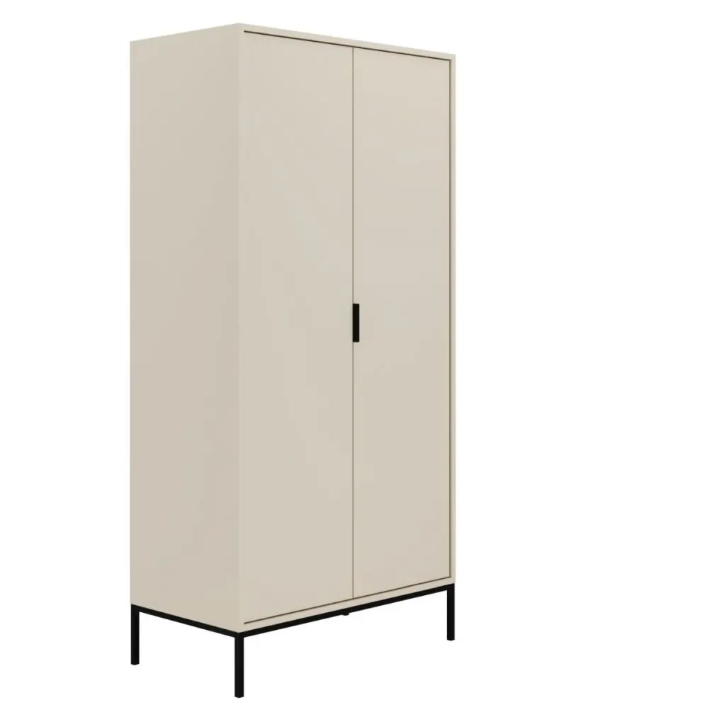 Szafa AUSTIN kaszmir/czarna elegancka pojemna I sklep meblowy MIRAT. styl GLAMOUR