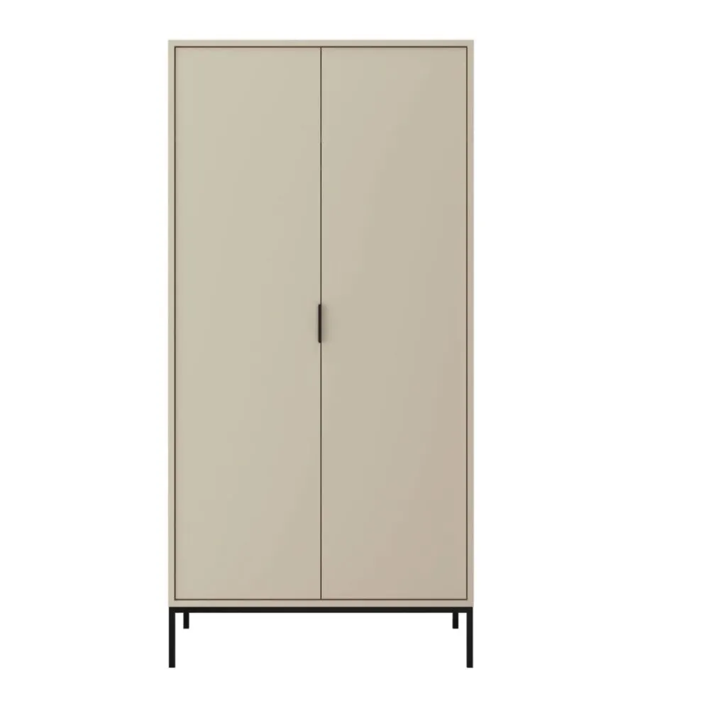 Szafa AUSTIN kaszmir/czarna elegancka pojemna I sklep meblowy MIRAT. styl GLAMOUR