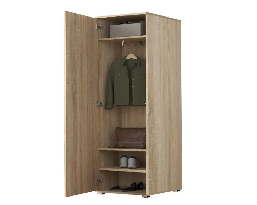 Garderoba SINGAPUR 104 z siedziskiem do przedpokoju I sklep meblowy MIRAT styl LOFT, SKANDYNAWSKI