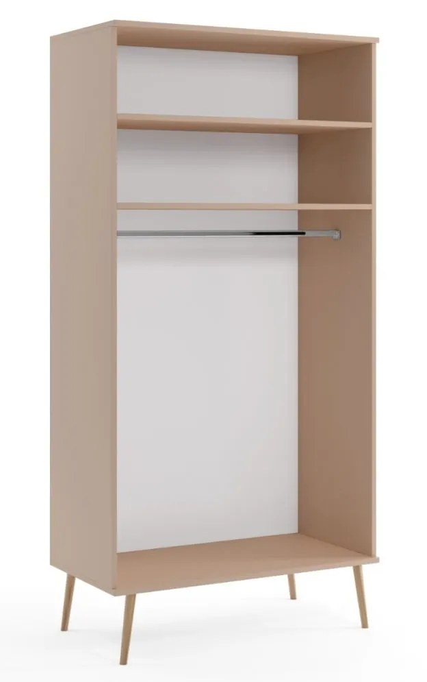 Szafa LEBEL 100 macchiato w stylu skandynawskim | MIRAT. w stylu SKANDYNAWSKI kolekcja LEBEL