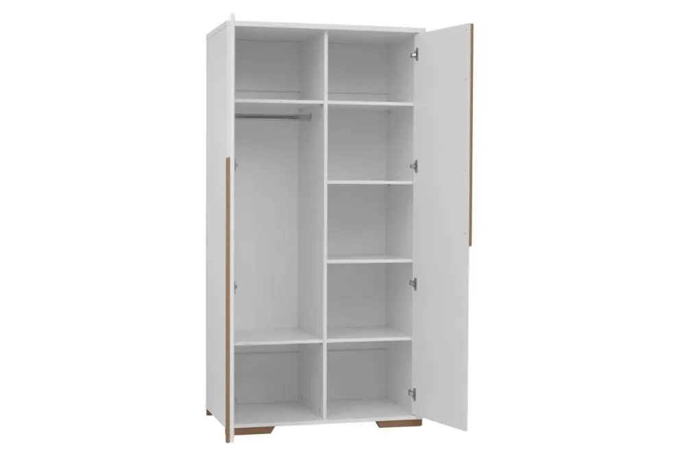 Szafa SNAP dwudrzwiowa dla dziecka PINIO | MIRAT. styl SKANDYNAWSKI kolekcja SNAP