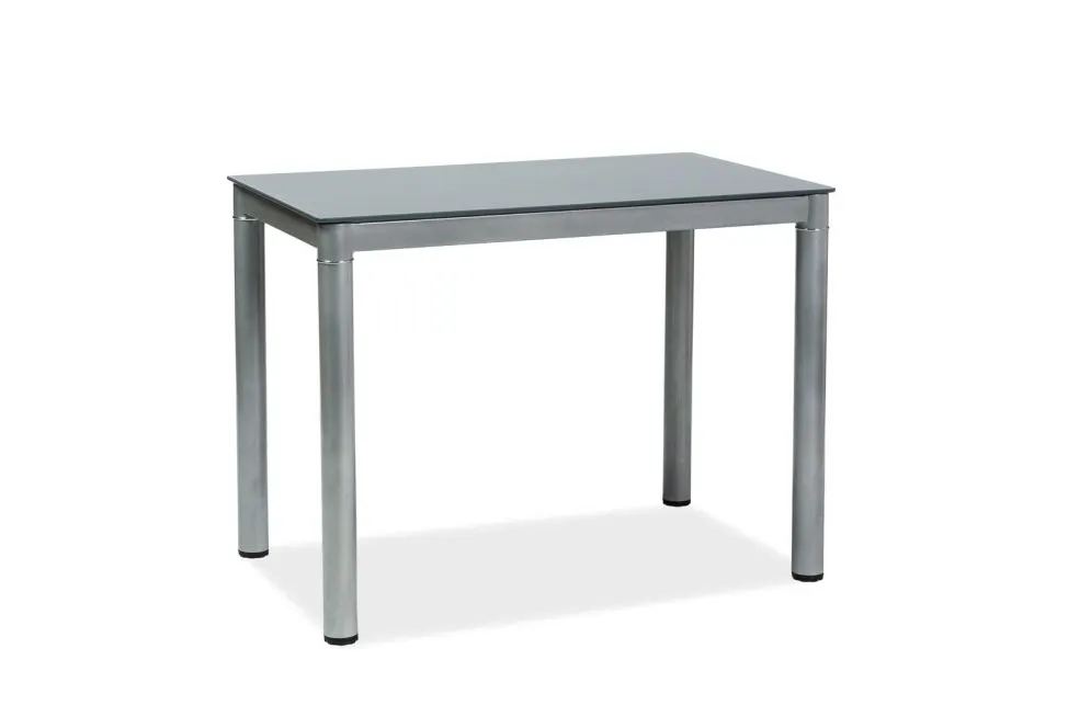szary stół szklany do kuchni lub jadalni Galant