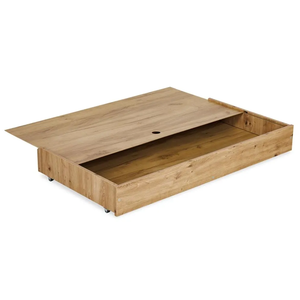 Łóżeczko dziecięce AMELIA II 120x60 dąb spełniające normy bezpieczeństwa I sklep meblowy MIRAT.  kolekcja AMELIA