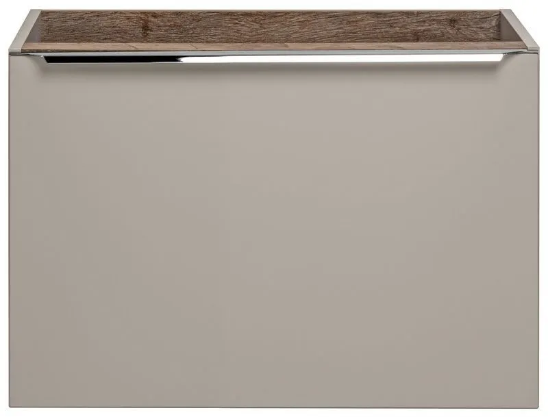 Szafka pod umywalkę nablatową SANTA FE TAUPE 80 szara krzemowa COMAD | MIRAT. styl LOFT kolekcja SANTA FE TAUPE