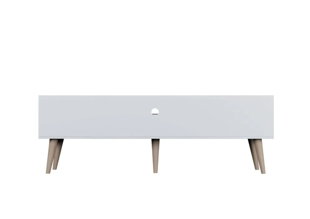 Szafka RTV TORONTO 160 biała do salonu I sklep meblowy MIRAT. styl SKANDYNAWSKI
