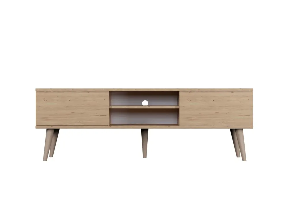 Szafka RTV TORONTO 160 dąb artisan nowoczesna I sklep meblowy MIRAT. styl SKANDYNAWSKI