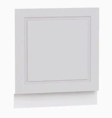 Front do zabudowy zmywarki 60 NATALIA PO jasny szary mat frezowany | MIRAT.  kolekcja NATALIA