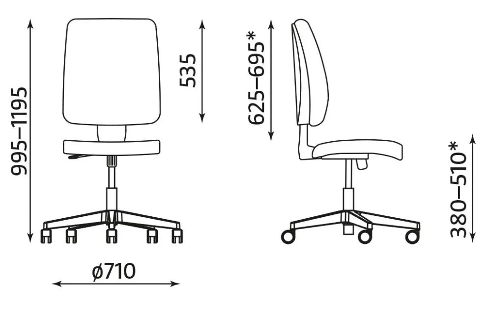 Fotel biurowy TAK TIK czarny ergonomiczny do pracy I sklep meblowy MIRAT.