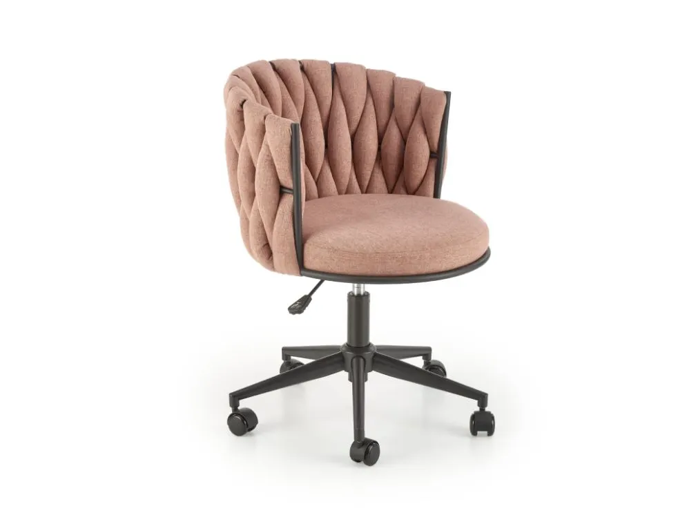 Fotel TALON różowy designerski I sklep meblowy MIRAT.