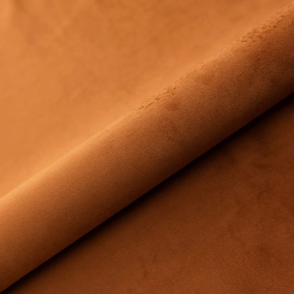 Fotel do salonu KARO 1 Velvet Cynamonowy / Buk | MIRAT