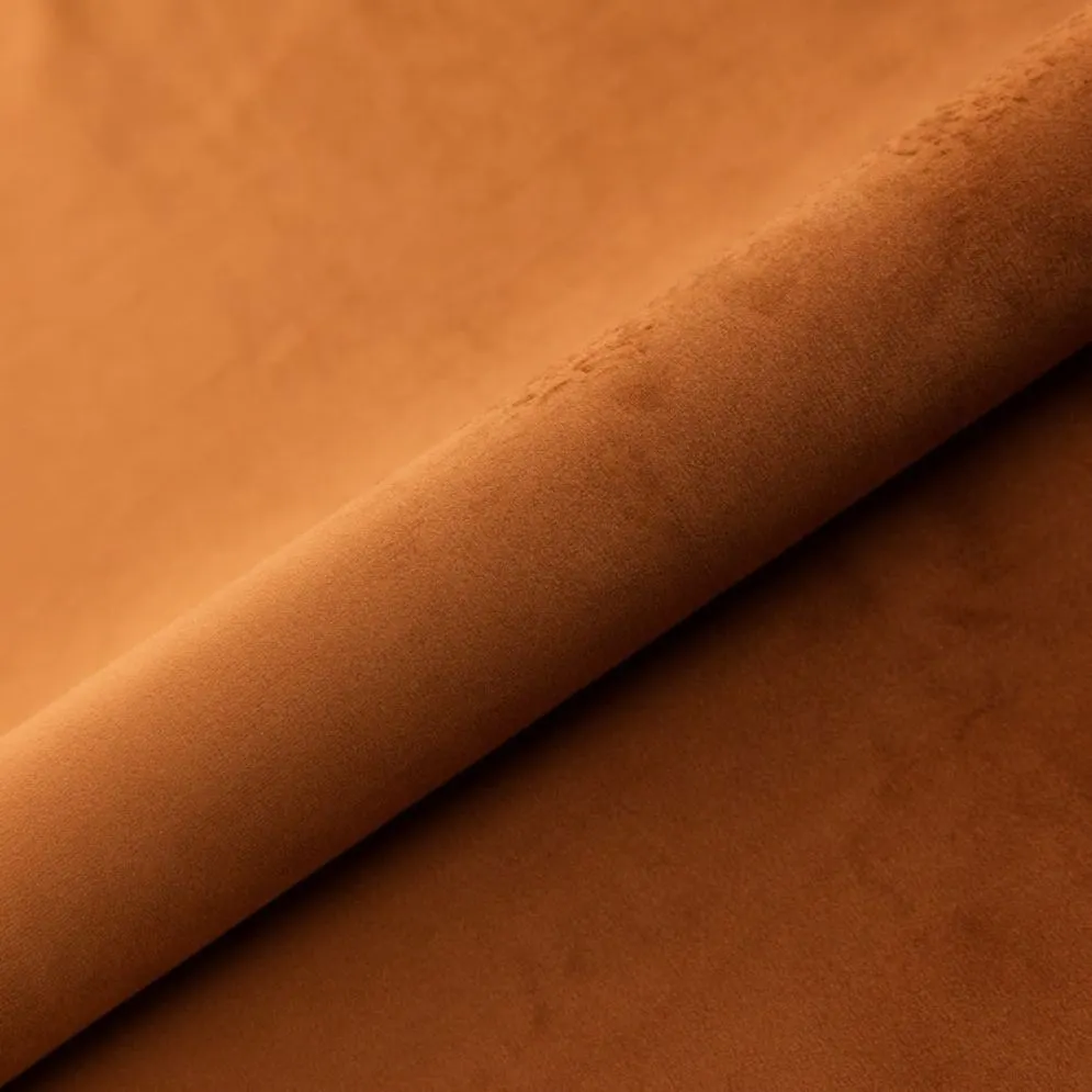 Fotel wypoczynkowy KARO 1 Velvet Cynamonowy / Wenge | MIRAT