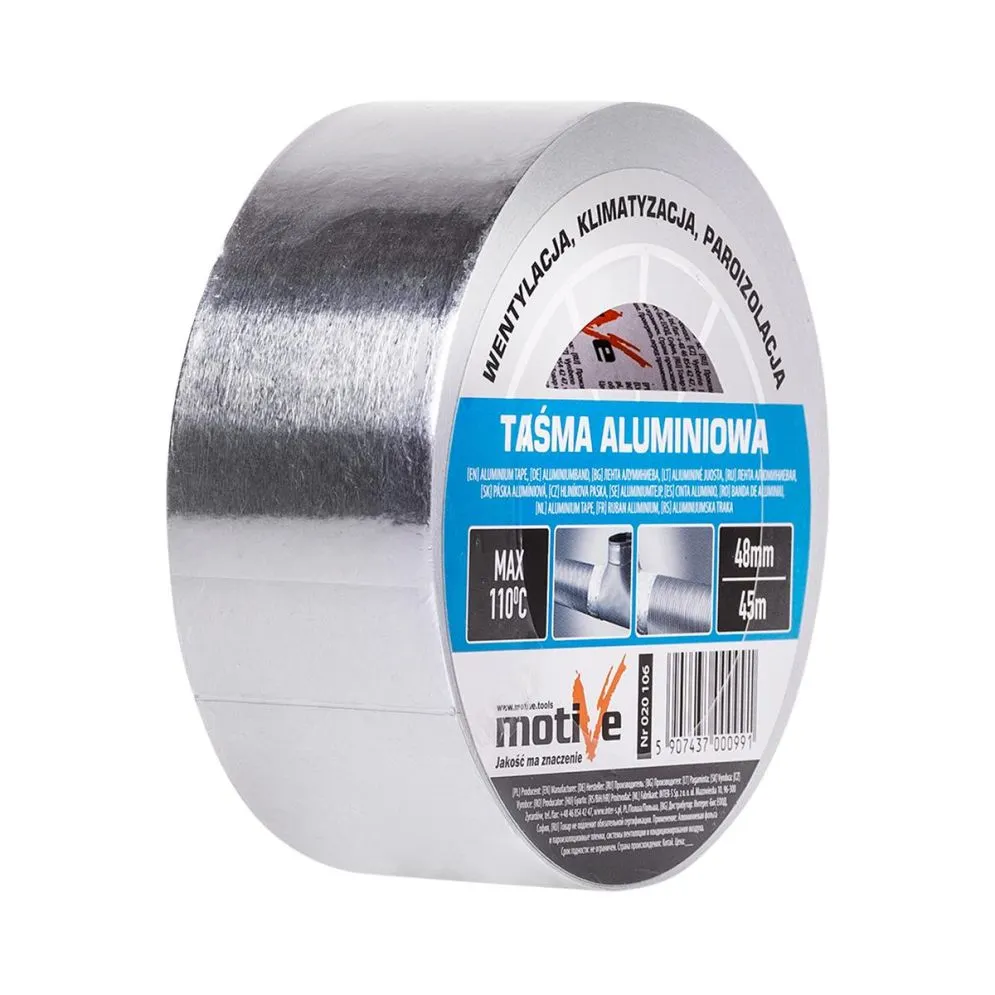 Taśma aluminiowa 48mm/45m 110° Motive | MIRAT