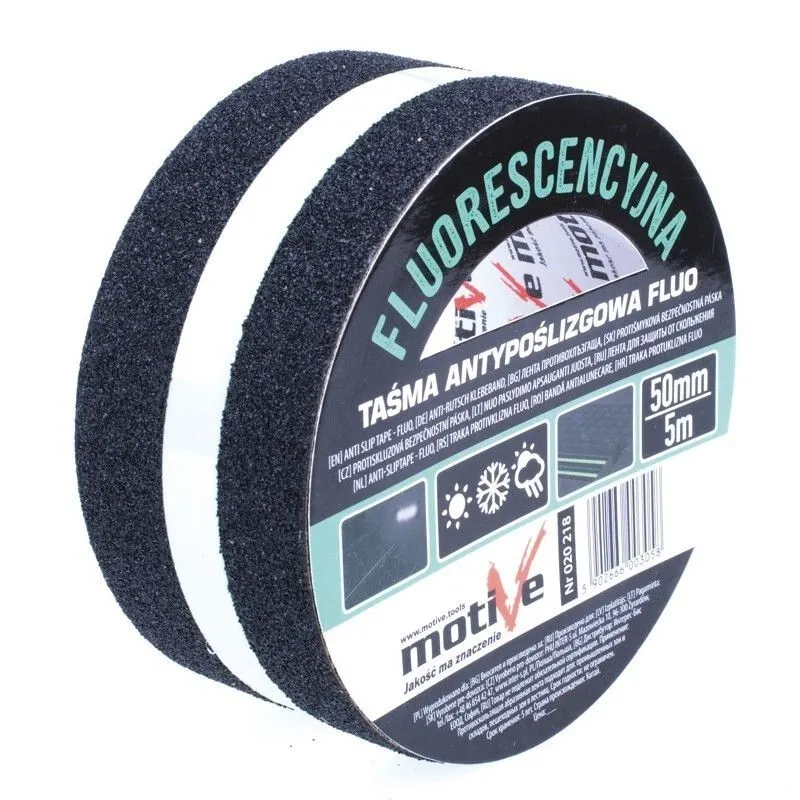 Taśma antypoślizgowa fluo 50mm/5m Motive | MIRAT