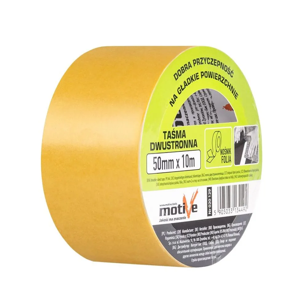 Taśma dwustronna 50mm/10m MotiveMotive | MIRAT