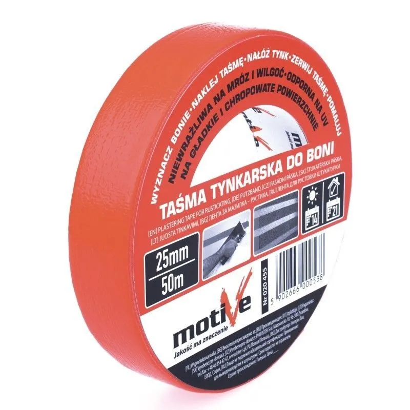 Taśma tynkarska do boni 25mm/50m Motive | MIRAT