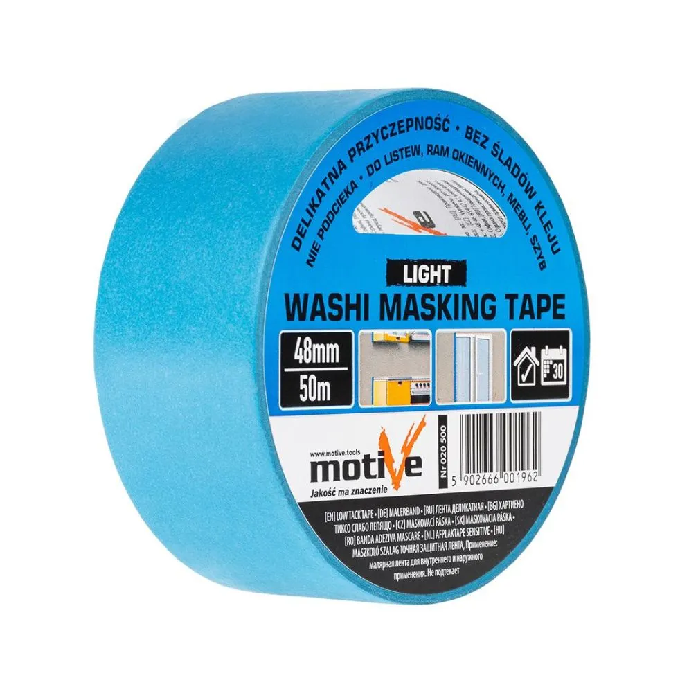 Taśma washi light (delikatna) 48mm/50m Motive | MIRAT