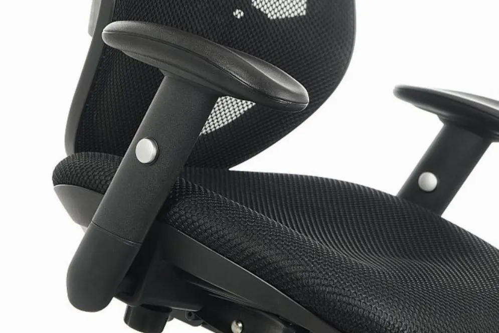 Fotel biurowy SPECTRUM HB NET czarny | MIRAT.