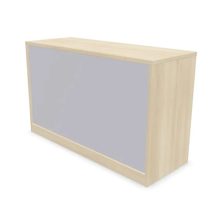 Szafka biurowa przesuwna EASY SPACE CABINET S 1.5-OH 120cm akacjowa zamykana I sklep meblowy MIRAT.