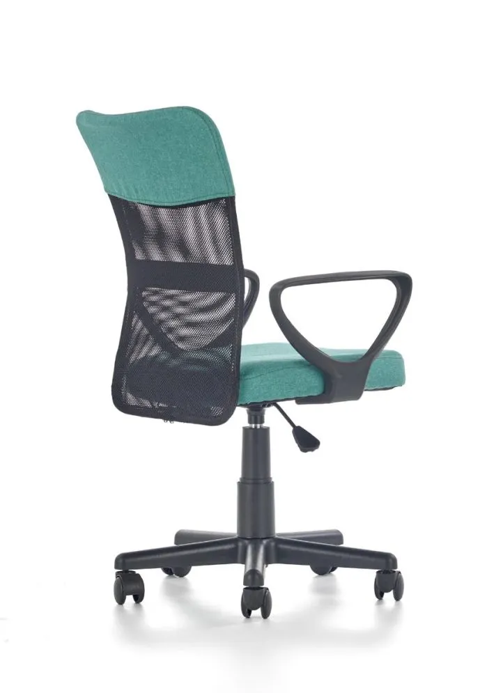 Fotel dla dziecka TIMMY turkusowy/czarny do komputera | MIRAT.