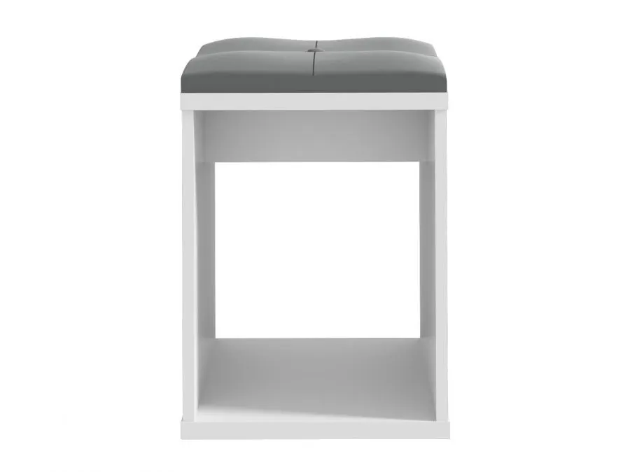 Toaletka PATRICIA 4 biały mat z szufladami do sypialni | MIRAT. w stylu  kolekcja