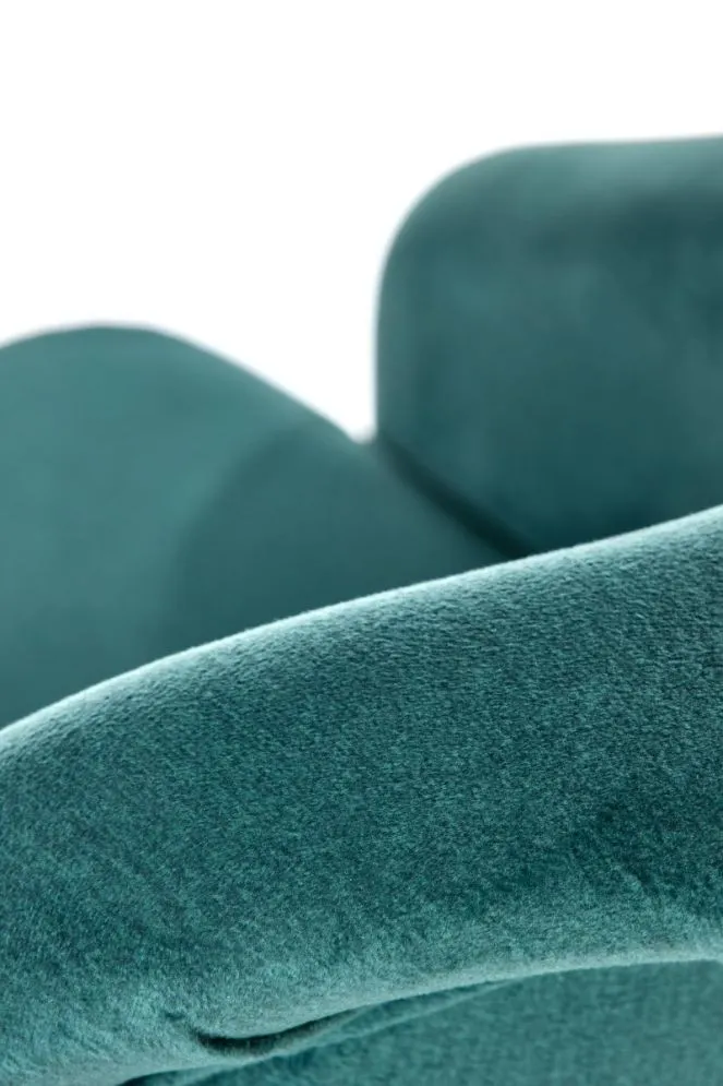 Krzesło TOLEDO 2 VELVET ciemnozielone na drewnianych nogach | MIRAT.  kolekcja TOLEDO