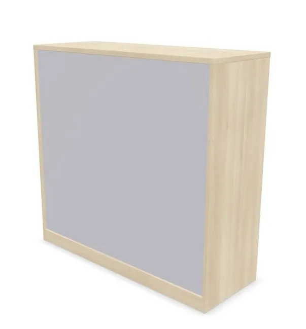 Szafka biurowa przesuwna EASY SPACE CABINET S 3-OH 120cm akacjowa zamykana I sklep meblowy MIRAT.