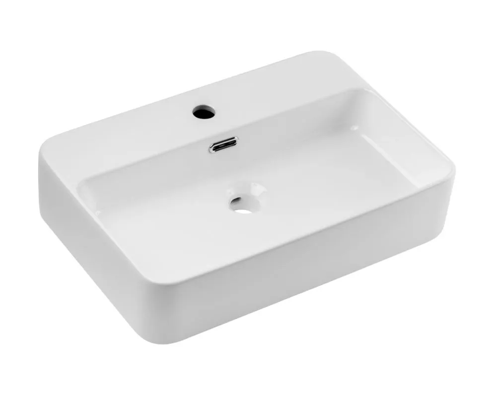 Szafka pod umywalkę nablatową BELLA CASHMERE 60cm kaszmir/dąb artisan - zestaw 80 cm z regałem i blatem I sklep meblowy MIRAT.