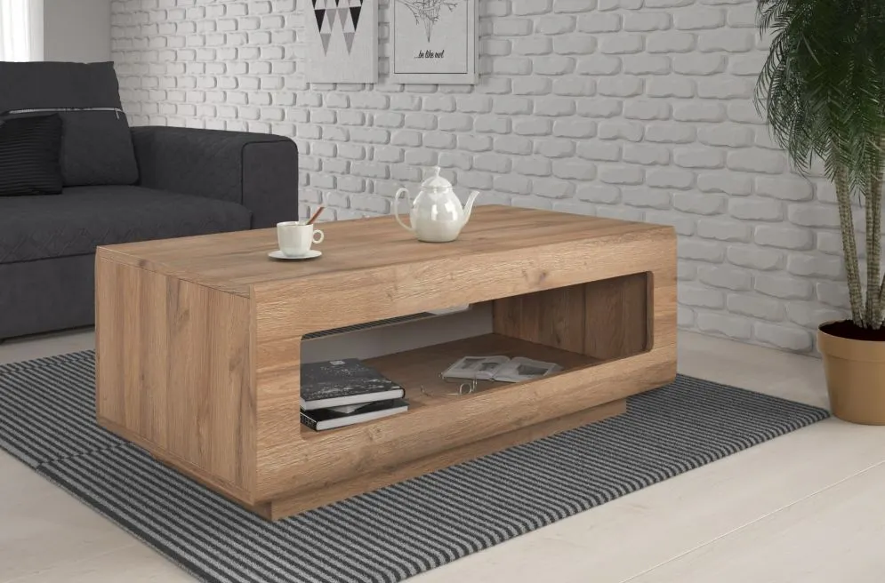 Stolik kawowy TULSA 110x60 dąb I sklep meblowy MIRAT. kolekcja TULSA