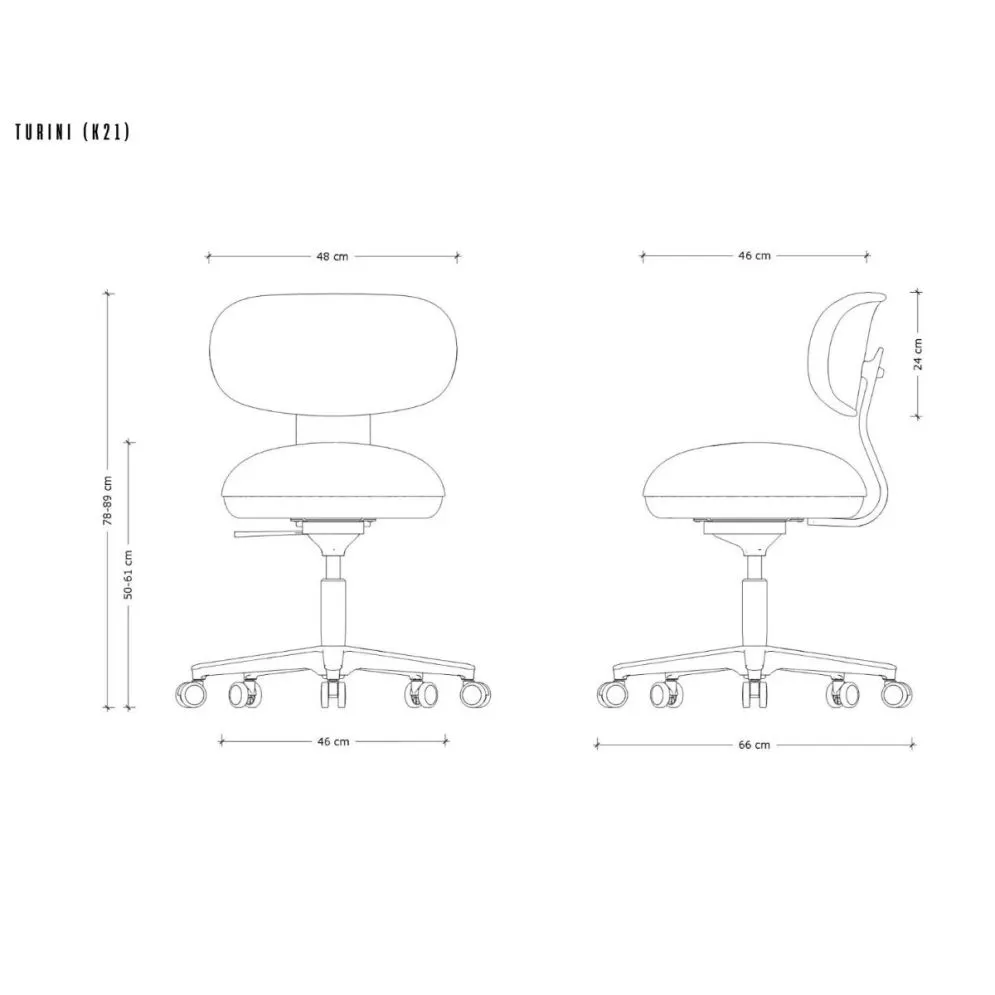 Fotel biurowy TURINI z podnóżkiem czarny I sklep meblowy MIRAT.