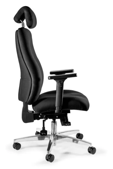 Fotel biurowy ULTIMA czarny 24/7 z regulowanymi podłokietnikami | MIRAT. w stylu kolekcja